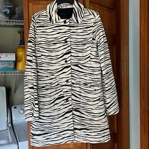 Marc Jacobs zebra cloth jacket